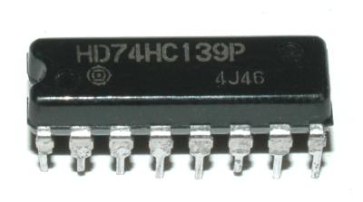 Hitachi Semiconductor HD74HC139P front image
