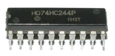 Hitachi Semiconductor HD74HC244P front image