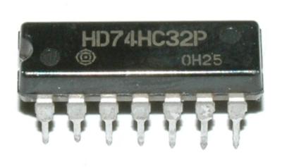 Hitachi Semiconductor HD74HC32P front image