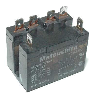 New Refurbished Exchange Repair  Matsushita Relays HE2AN-DC24V Precision Zone