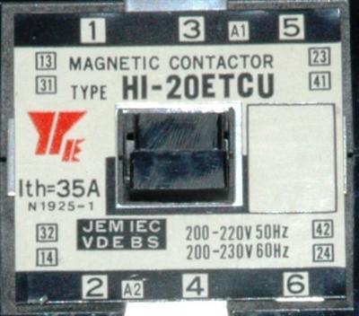 Yaskawa HI-20ETCU-220V label image