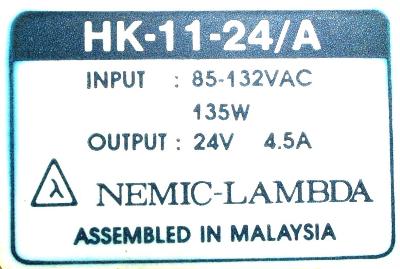 Nemic Lambda HK-11-24-A label image