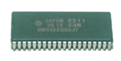 Hitachi Semiconductor HM514280AJ7 front image