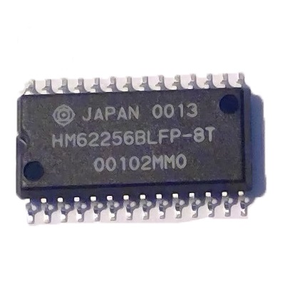 Hitachi Semiconductor HM62256BLFP-8T front image