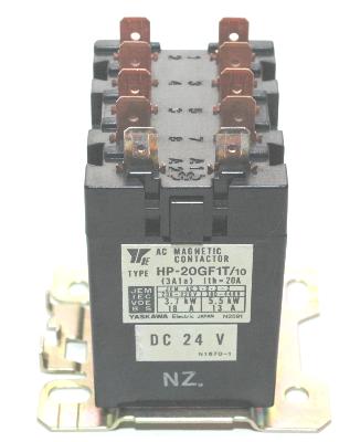 New Refurbished Exchange Repair  Yaskawa Contactors HP-20GF1T-10-DC24V Precision Zone