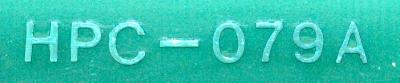 Hitachi Seiki HPC-079A label image