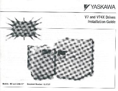 Yaskawa IG.V7.01