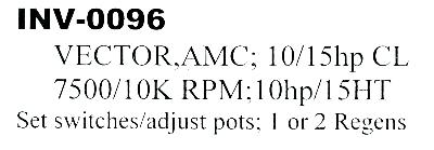Advanced Motion Controls INV-0096 label image