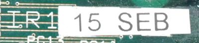 Yaskawa IR115SEB label image