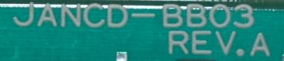 Yaskawa JANCD-BB03 label image