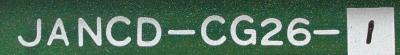 Yaskawa JANCD-CG26-1 label image