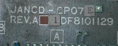 Yaskawa JANCD-CP07E label image