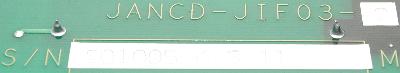 Yaskawa JANCD-JIF03-2 label image
