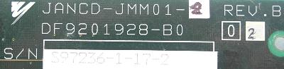 Yaskawa JANCD-JMM01-2-B label image