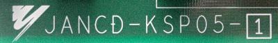 Yaskawa JANCD-KSP05-1 label image