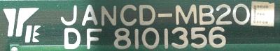 Yaskawa JANCD-MB20E label image