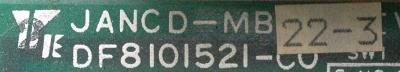 Yaskawa JANCD-MB22-3 label image