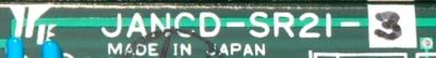 Yaskawa JANCD-SR21-3 label image