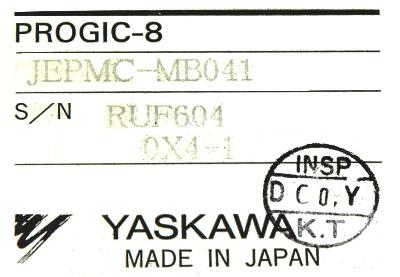 Yaskawa JEPMC-MB041 label image