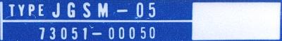 Yaskawa JGSM-05 label image