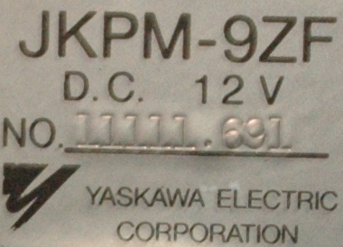 Yaskawa JKPM-9ZF label image
