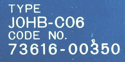 Yaskawa JOHB-C06 label image