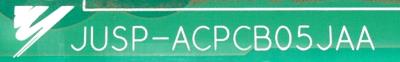 Yaskawa JUSP-ACP05JAA label image