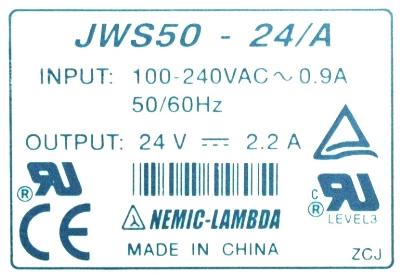 Nemic Lambda JWS50-24-A label image