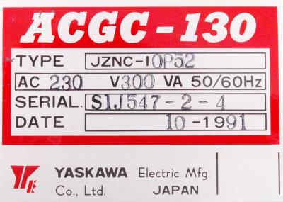 New Refurbished Exchange Repair  Yaskawa CRT JZNC-IOP52 Precision Zone