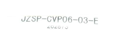 Yaskawa JZSP-CVP06-03-E label image