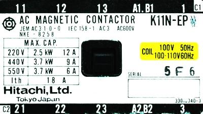 Hitachi, Ltd K11N-EPW label image