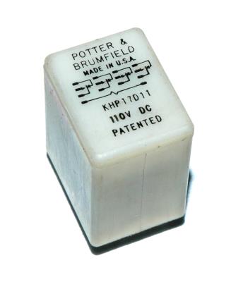 New Refurbished Exchange Repair  POTTER and BRUMFIELD Relays KHP17D11-110VDC Precision Zone