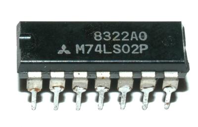 Mitsubishi M74LS02P front image