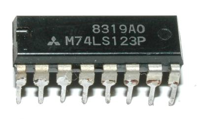Mitsubishi M74LS123P front image