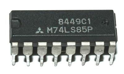 Mitsubishi M74LS85P front image