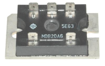 Hitachi Semiconductor MDB20A6 front image