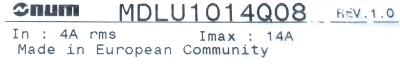 NUM MDLU1014Q08 label image