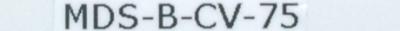 Mitsubishi MDS-B-CV-75 label image