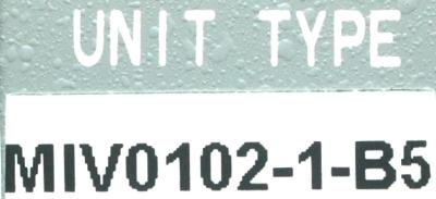 Okuma MIV0102-1-B5 label image