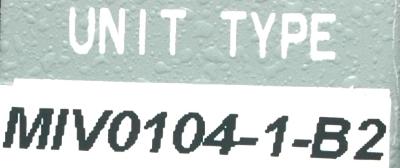 Okuma MIV0104-1-B2 label image