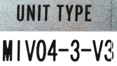 Okuma MIV04-3-V3 label image