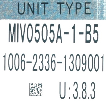 Okuma MIV0505A-1-B5 label image