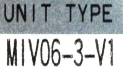 Okuma MIV06-3-V1 label image