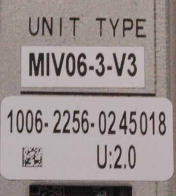 Okuma MIV06-3-V3 label image