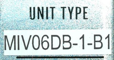 Okuma MIV06DB-1-B1 label image