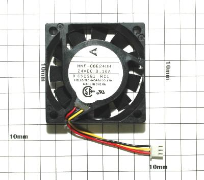 Melco Technorex MMF-06E24DH-RC1 label image