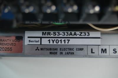 Mitsubishi MR-S3-33AA-Z33 label image
