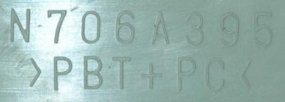 Mitsubishi N706A395 label image