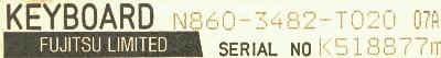 Fujitsu Limited N860-3482-T020-07A label image