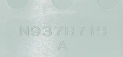 Mitsubishi N937B719-A label image